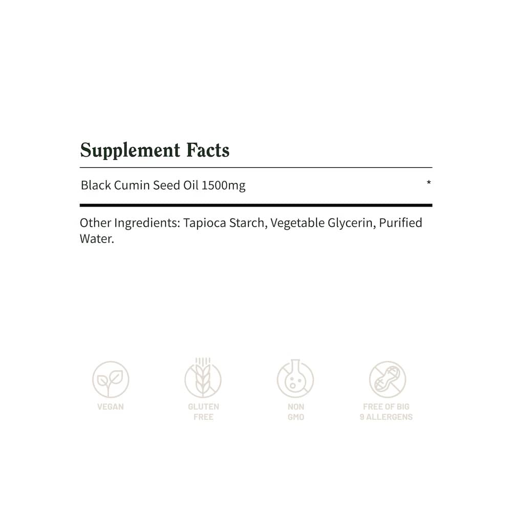 Black Seed Oil Facts Image