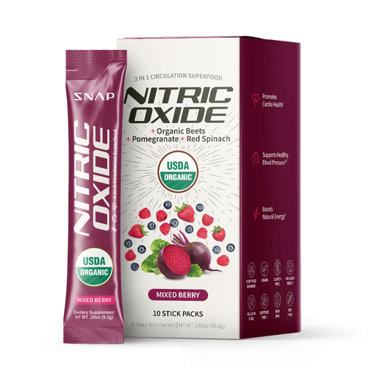 Paquets individuels de betteraves biologiques à l'oxyde nitrique