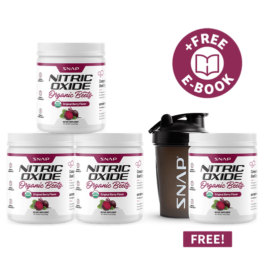 3 NO2 Beets + 1 Free Container + Free Shaker + Free E-Book