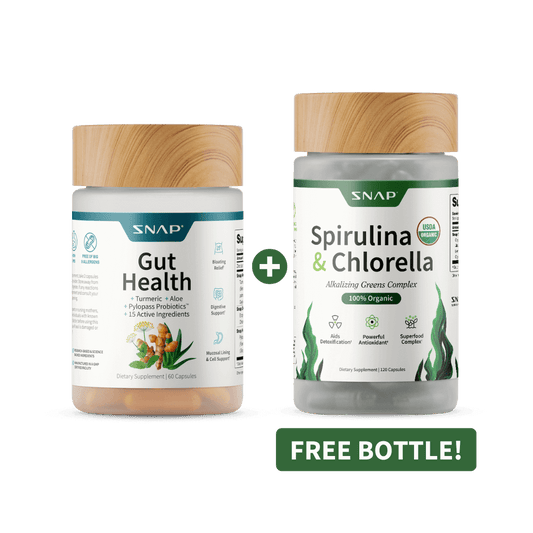 Gut Glow Bundle - Gut Health + Spirulina & Chlorella