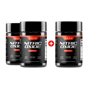 Booster d'oxyde nitrique - Achetez-en 2 et obtenez-en 1 gratuit