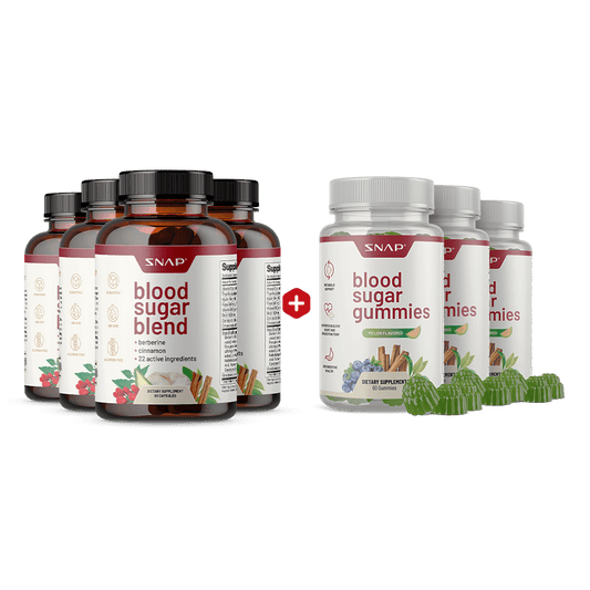 Blood Sugar Bundle With 3 Free Blood Sugar Gummies