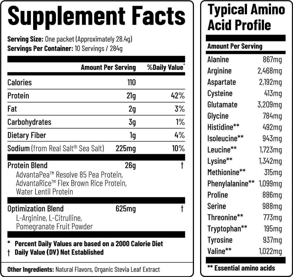 Pack de bâtonnets de protéines végétales avec booster d'oxyde nitrique (10 unités) - Banane Facts Image