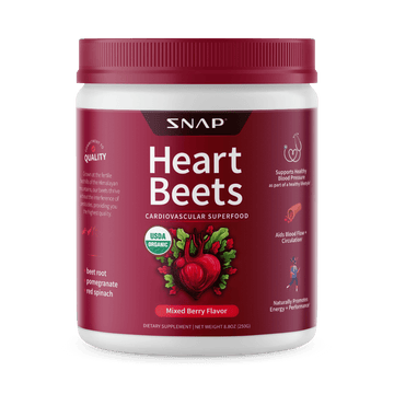 Betteraves en forme de coeur