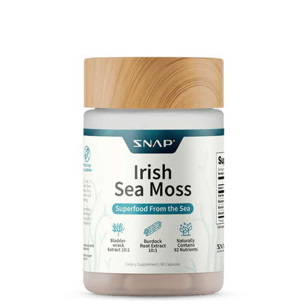 Mousse de mer d'Irlande avec apport énergétique en iode